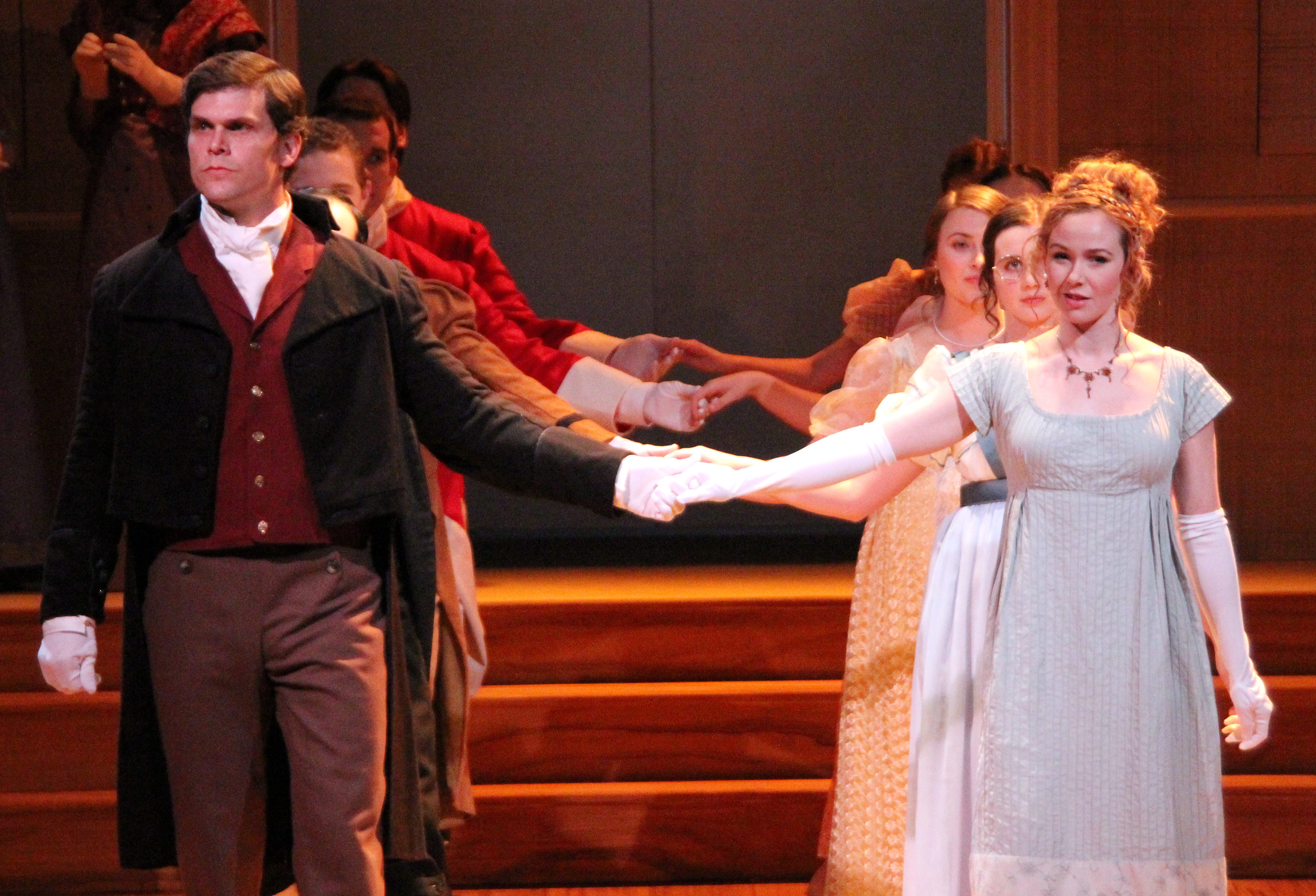The cast of Pride and Prejudice at STC