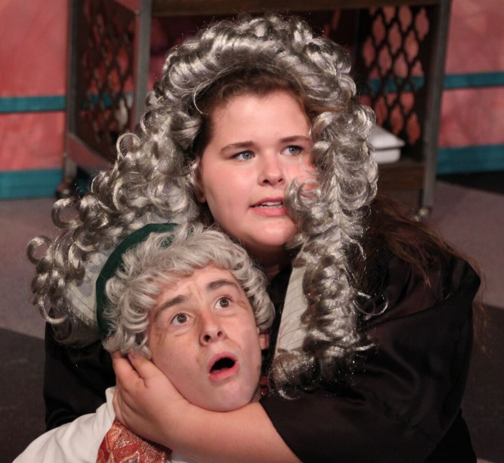 Students from STC's Young Professionals Conservatory in The Imaginary Invalid (Pills Cast)